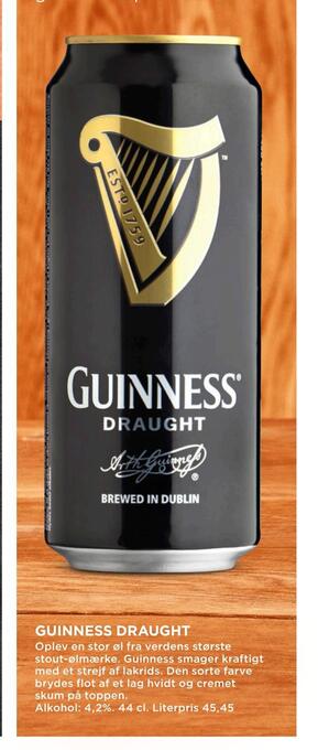 MENY Guinness draught tilbud