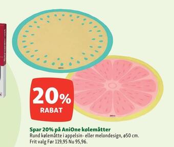 Maxi Zoo Spar 20% på anione kølemåtter tilbud