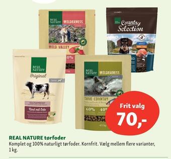 Maxi Zoo Real nature tørfoder tilbud