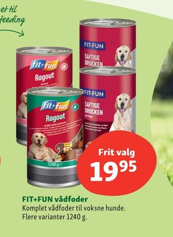 Maxi Zoo Fit+fun vådfoder tilbud