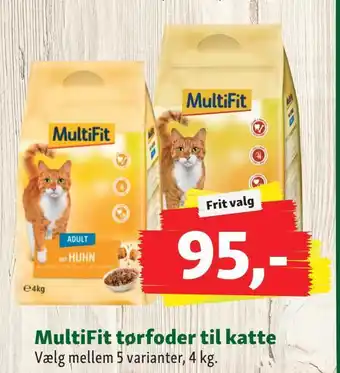 Maxi Zoo Multifit tørfoder til katte tilbud
