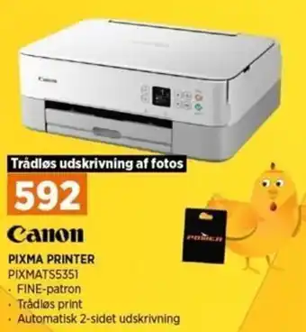 Power Canon Pixma Printer PIXMATS5351 tilbud