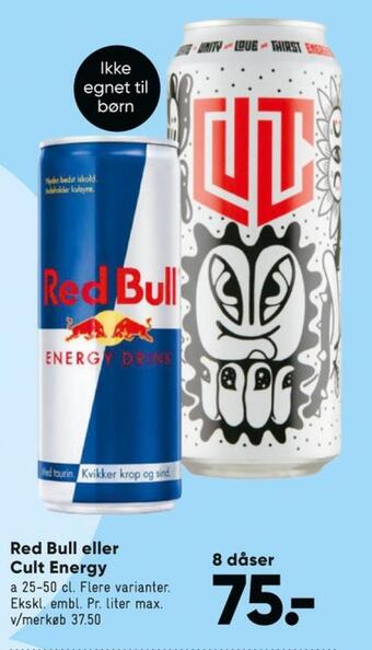 Bilka Energy energidrik tilbud