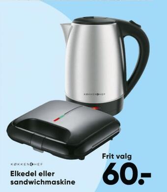 Bilka Køkkenchef elkedel tilbud