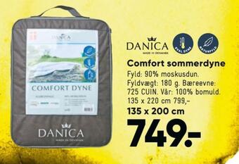 Bilka Danica dyne tilbud