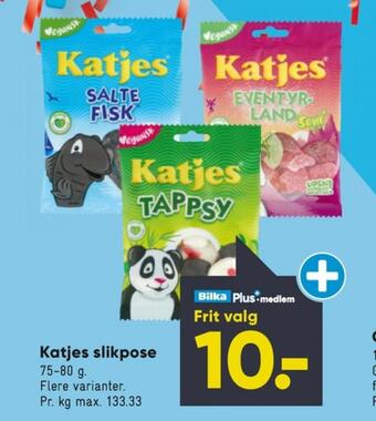 Salte fisk slikposer