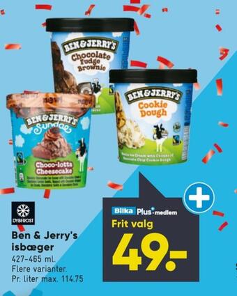 Bilka Ben & jerry's is tilbud