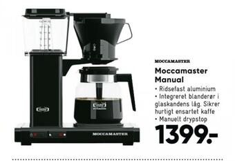 Bilka Moccamaster kaffemaskine tilbud