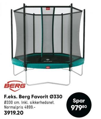 Bilka Berg trampolin tilbud