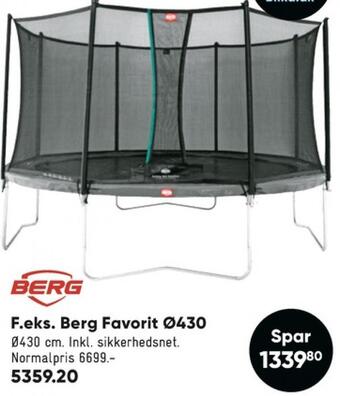 Bilka Berg trampolin tilbud