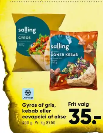 Salling döner kebab