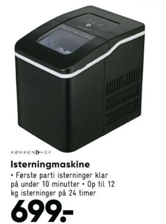 Bilka Køkkenchef isterningemaskine tilbud