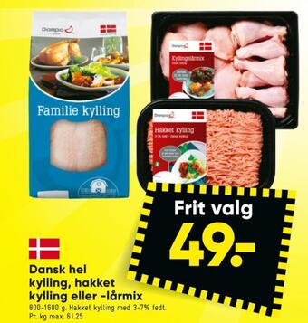 Bilka Danpo kylling tilbud