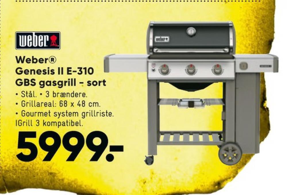 er gasgrill tilbud hos Bilka