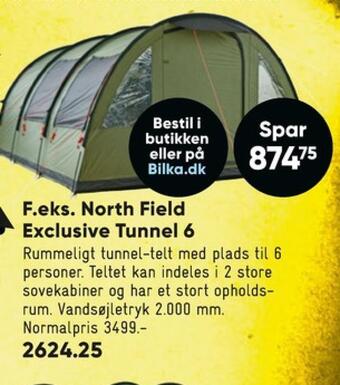 Bilka Northfield telt tilbud