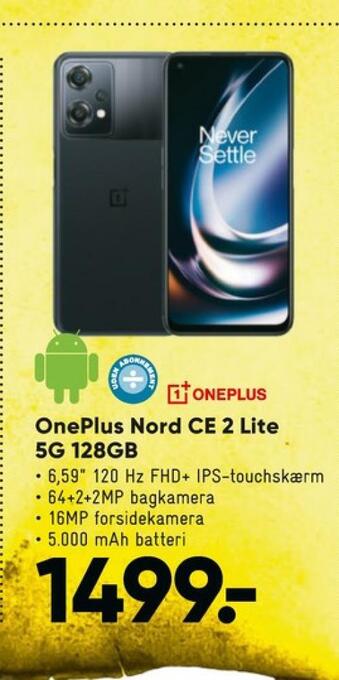 Bilka Nord ce 2 lite mobiltelefon tilbud