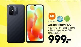 Redmi 12c mobiltelefon