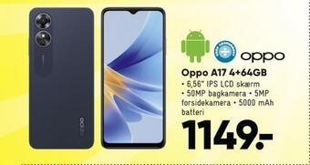 Bilka A17 mobiltelefon tilbud