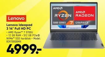 Bilka Lenovo bærbar pc tilbud