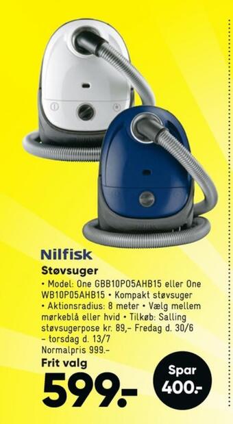Bilka Nilfisk støvsuger tilbud