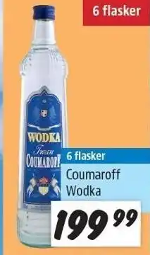Coumaroff wodka 6 flasker