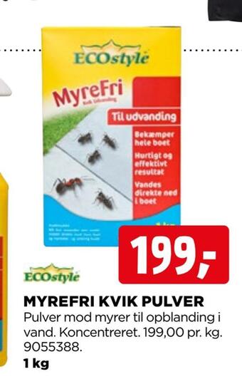 jem & fix Myrefri kvik pulver tilbud