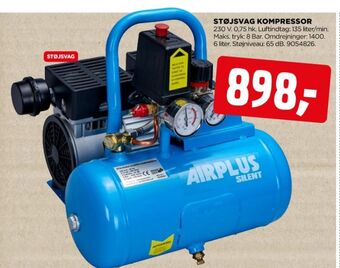 jem & fix Airplus kompressor tilbud