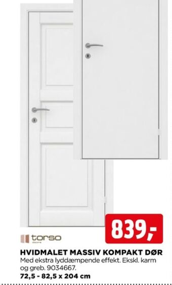 jem & fix Torso dør tilbud