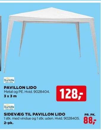 jem & fix Sunlife havepavillon tilbud