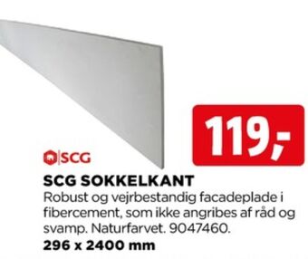 Scg facadebeklædning