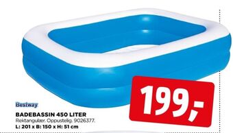 jem & fix Bestway badebassin tilbud