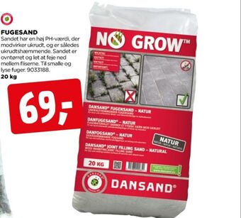 jem & fix Dansand fugesand tilbud