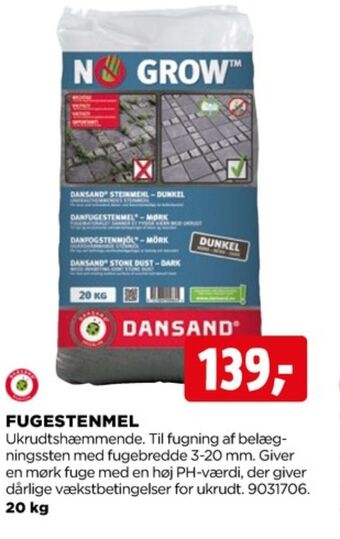jem & fix Dansand stenmel tilbud
