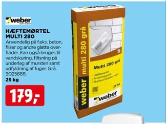 jem & fix Weber mørtel tilbud