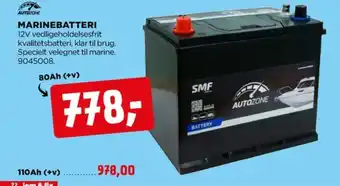 jem & fix Autozone marinebatteri tilbud