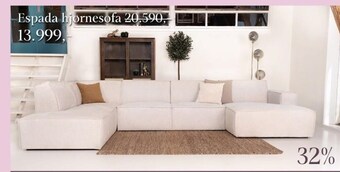 Sit´n Sleep Espada hjørnesofa tilbud