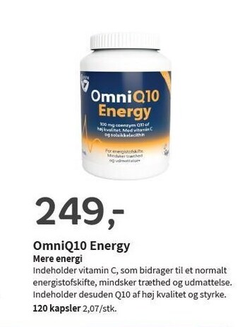 Helsam Omniq10 energy tilbud