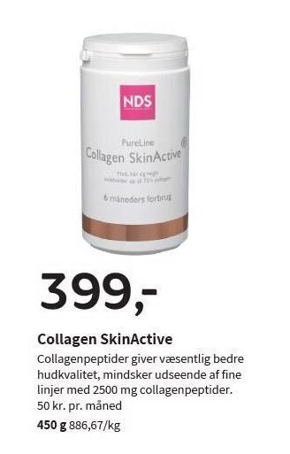Helsam Collagen skinactive tilbud