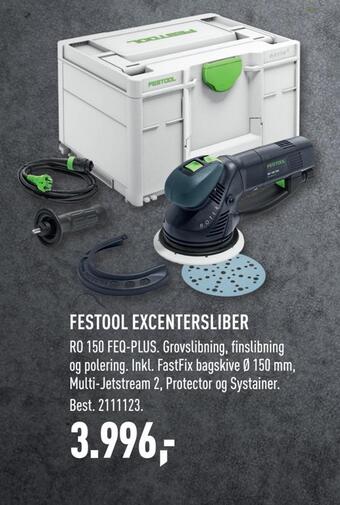 Johannes Fog Festool excentersliber tilbud