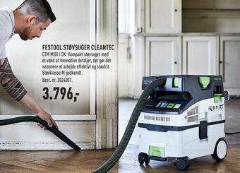 Johannes Fog Festool støvsuger cleantec tilbud