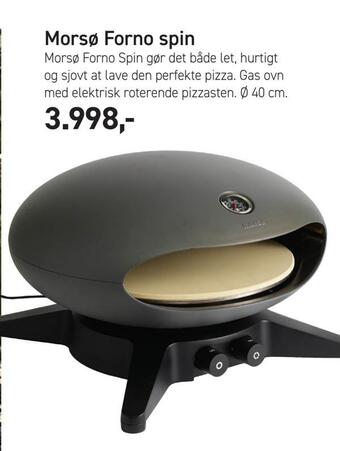 Johannes Fog Morsø forno spin tilbud
