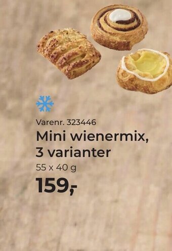 Dagrofa Food Service Mini wienermix, 3 varianter tilbud