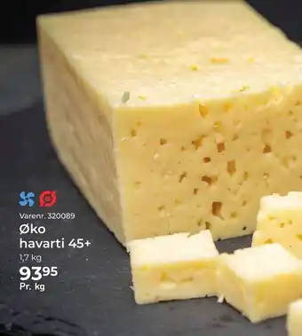Dagrofa Food Service Øko havarti 45+ tilbud