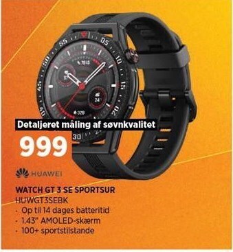 Power Huawei watch gt 3 se sportsur tilbud