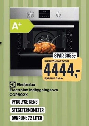 Skousen Electrolux indbygningsovn tilbud