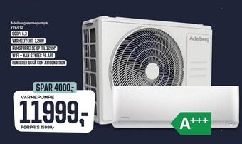 Skousen Adelberg varmepumpe tilbud