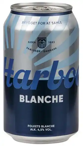 REMA 1000 Harboe blanche 4,5%, 33 cl tilbud