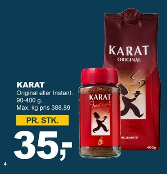 Let-Køb Original kaffe formalet tilbud