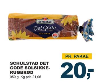 Let-Køb Det gode solsikkerugbrød tilbud