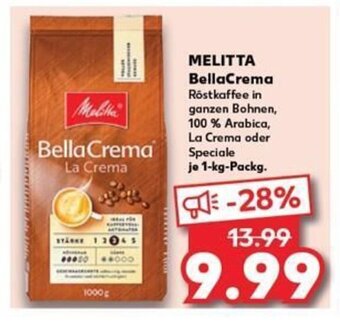 Kaufland DE MELITTA BellaCrema tilbud
